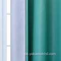 Teal Gradient Blackout Curtains